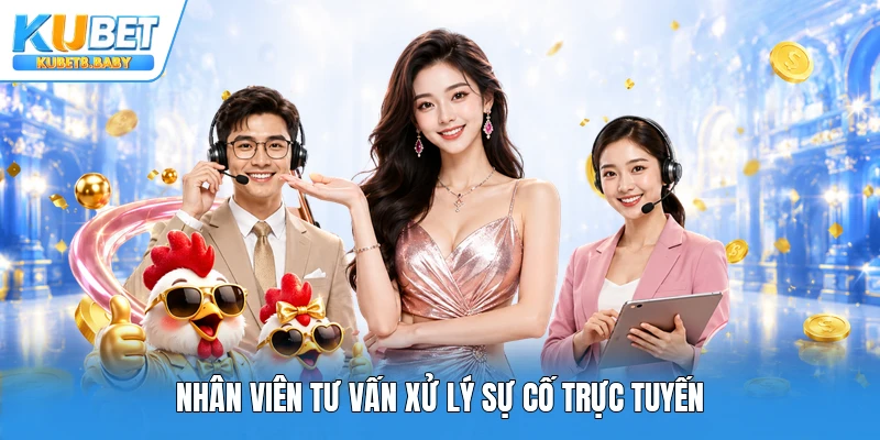 Nhân viên tư vấn xử lý sự cố trực tuyến